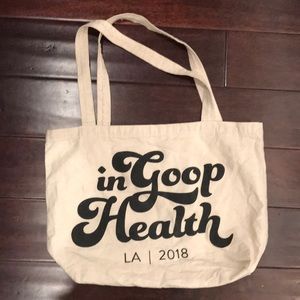 Goop tote bag